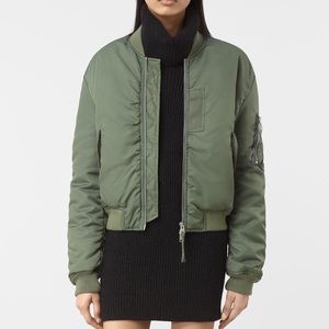 ALL SAINTS OPEX BOMBER SIZE XS